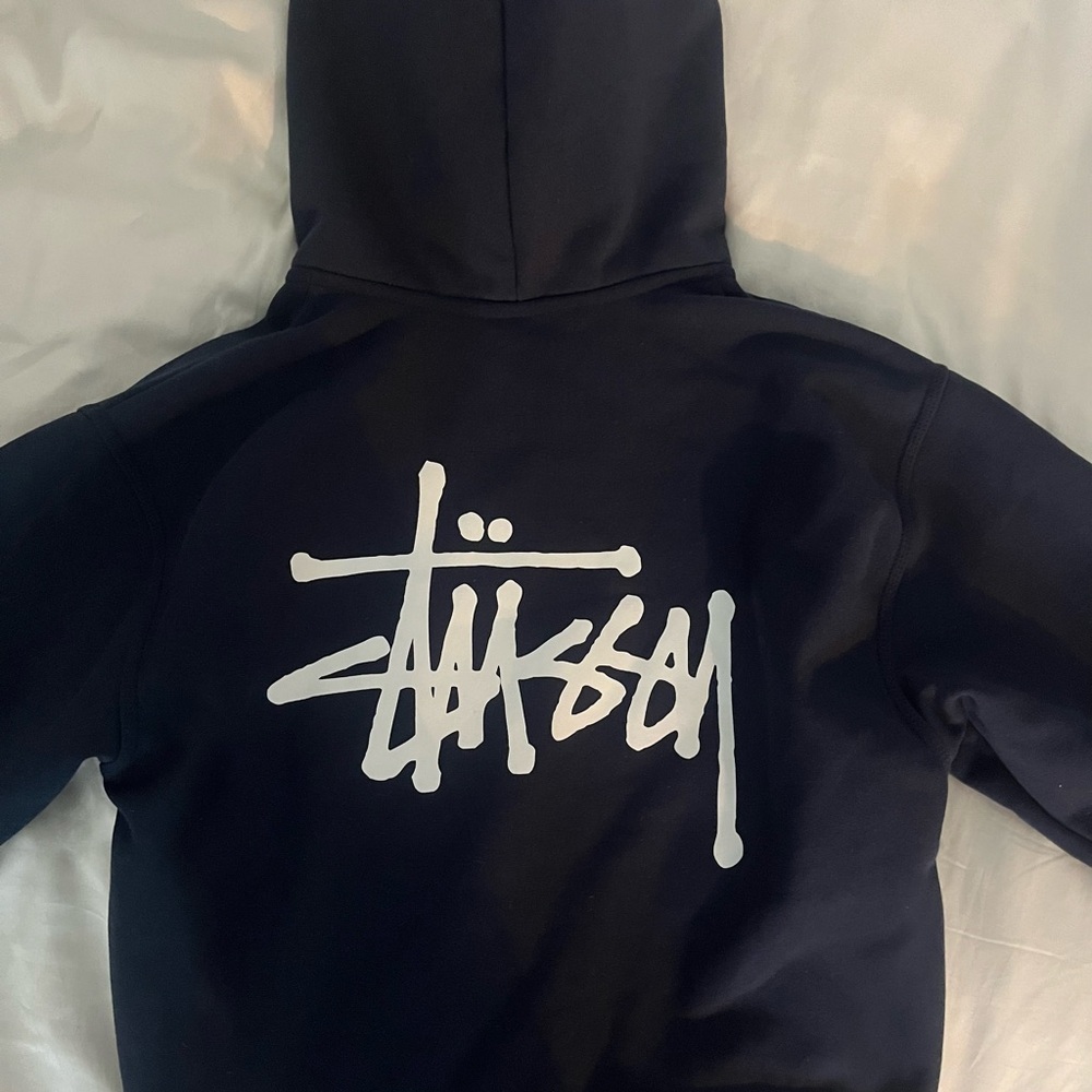 Stussy never worn new with tags hoodie - Blackish Navy color